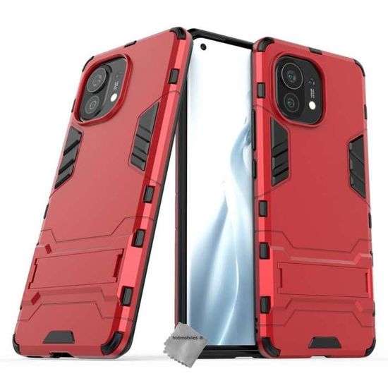 Xiaomi Redmi Note 9T- 2 films en verre trempé protection écran + coque fantaisie