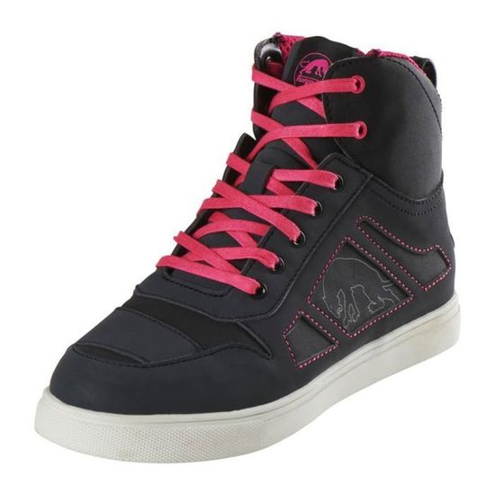 Chaussures moto femme Furygan Angie D3O noir rose 38