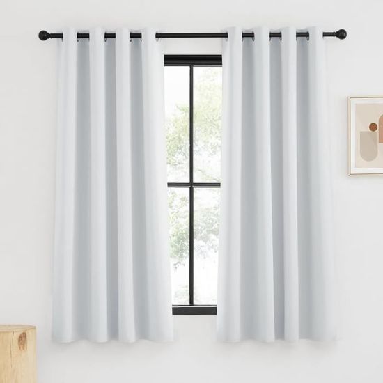 Rideau Court-Rideaux Occulantsrideau Opaquerideaux Cuisine Pour Chambre ...