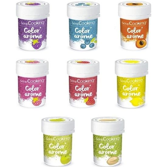 ScrapCooking - Kit de colorants alimentaires en gel