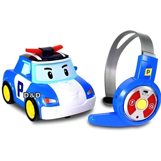 ROBOCAR POLI Poli Commande Vocale - Voiture télécommandée