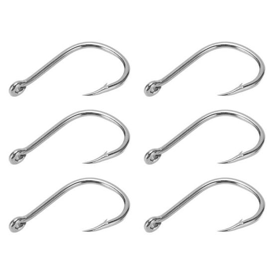 Lot De 50 Hameçons Triples Acier Haute Teneur En Carbone - Tailles 3/0 à 8 - Pêche Eau Douce Et Mer