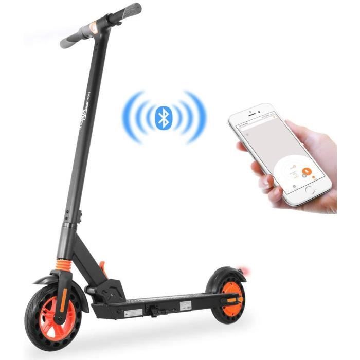 KUGOO KIRIN S1 Trottinette électrique 8 ”-Scooter électrique Pliable -350W -Batterie 6Ah -APP -3 Modes Vitesse -Noir