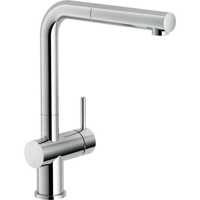 Mitigeur d'évier de cuisine pliant Nobili Live LV00117-71CR - Couleurs:Chromé
