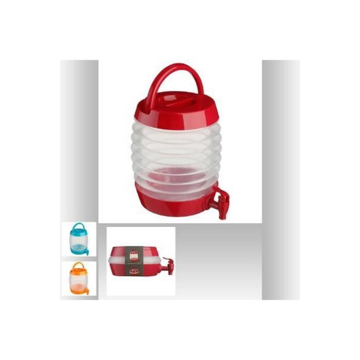 Distributeur de boisson PVC 5 litres couleurs selon disponibilité en inventaire
