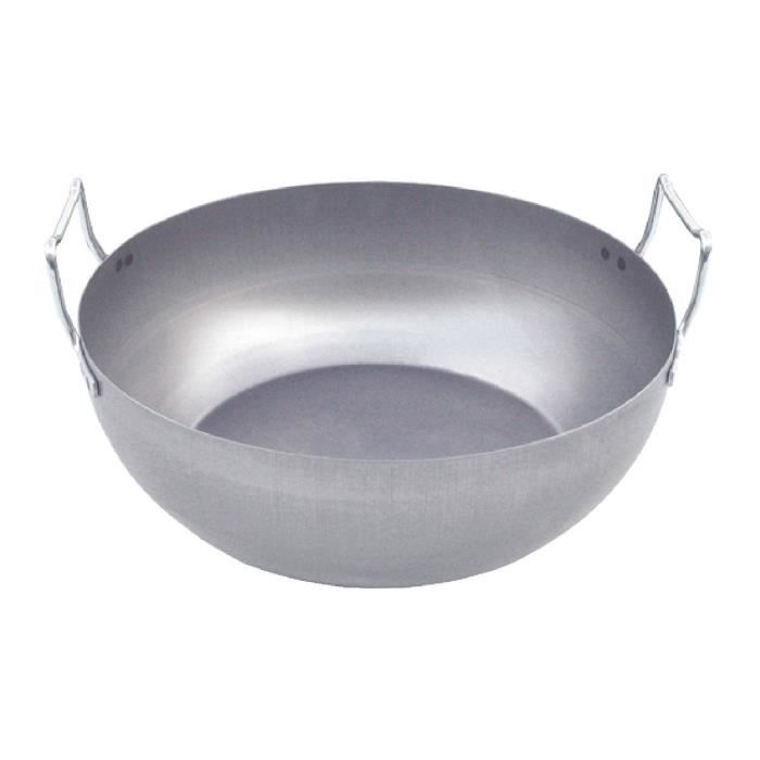 Bassine à friture bombée De Buyer 4,8l Bleu 32cm