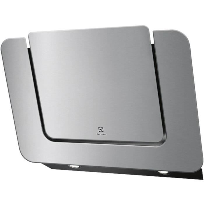 ELECTROLUX EFV80464OX - Hotte décorative murale - 256 m3/h - 47dB - 3 vitesses - L60 - Inox
