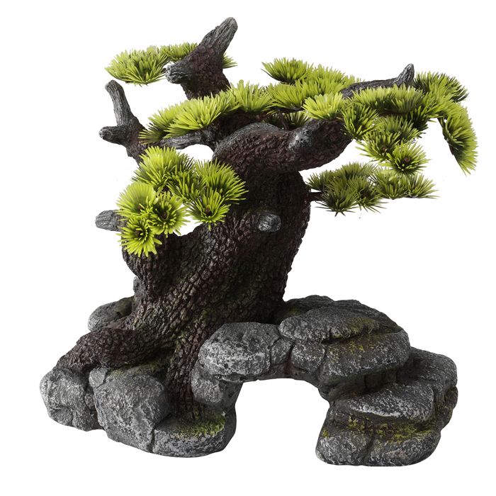 AQUA DELLA Décor Bonsaï ML - 26x17,5x24cm - Pour aquarium