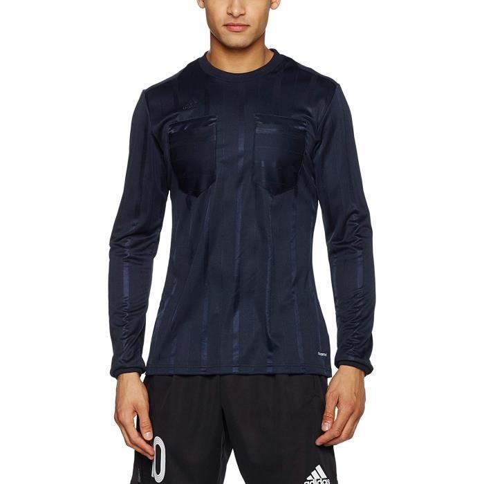 Adidas Maillot Arbitre Football UCL Bleu Foné Manches Longues