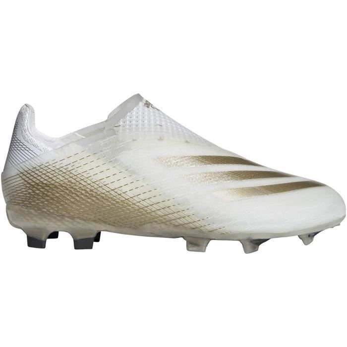 Adidas Chaussures de Football Enfant X Ghosted + Fg Inflight Pack Blanc 38