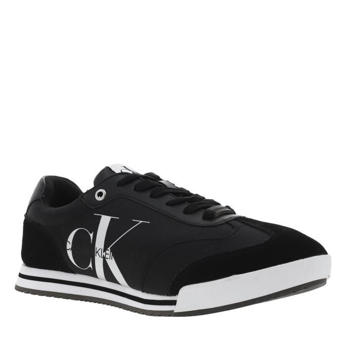 Baskets basses en cuir