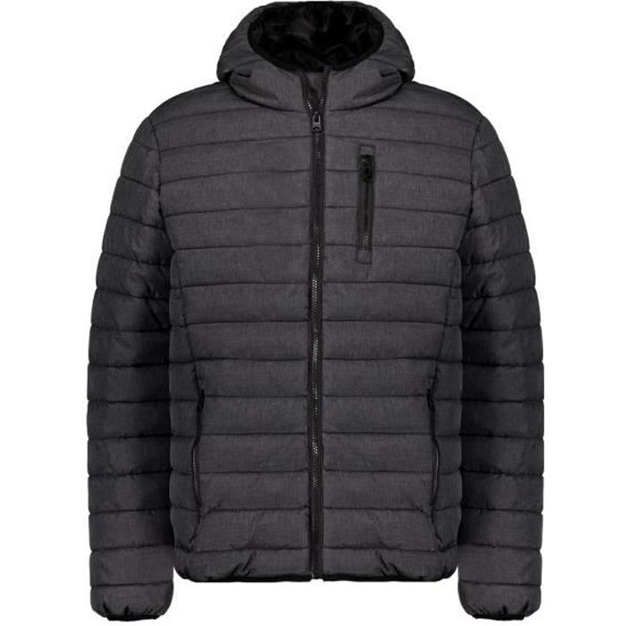 DEELUXE Doudoune matelassée à capuche EDDY Dark Grey