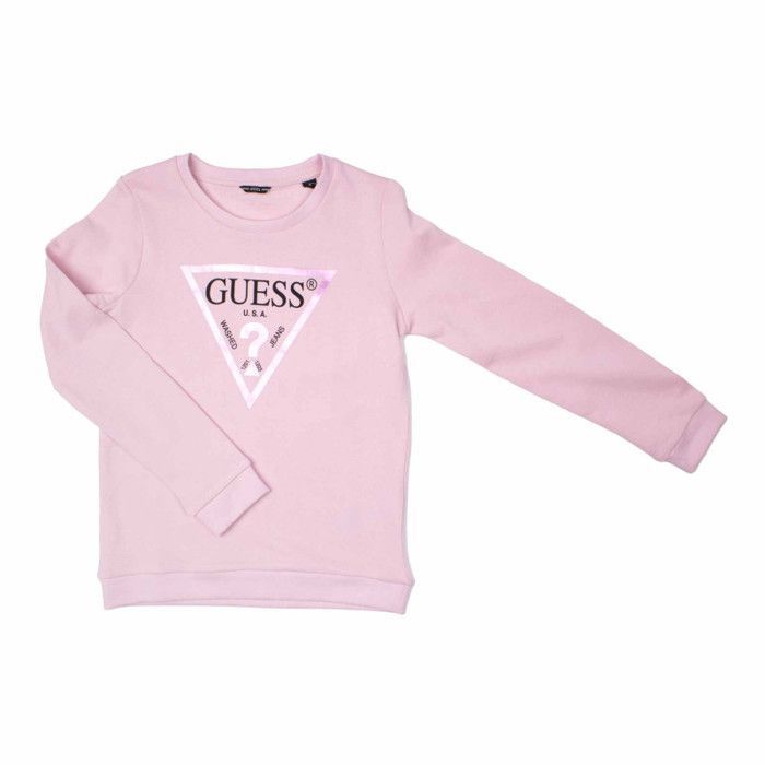 Sweat Rose Fille Guess