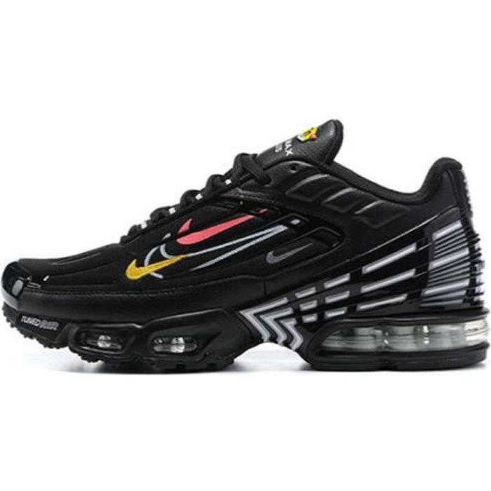 Basket NIKEs AIRs MAX TN Plus 3 TxT Chaussures de Running Homme le noir