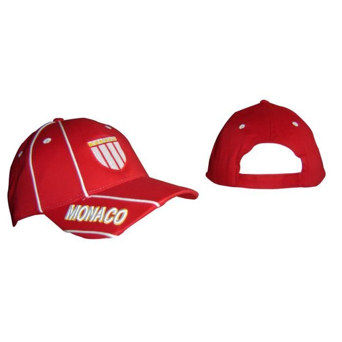 CASQUETTE MONACO HOMME FEMME FILLE GARCON ENFANT No écharpe drapeau maillot fanion ...