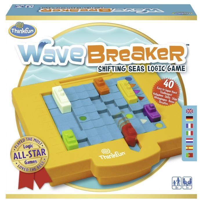 WAVE BREAKER Jeu de casse-tête Ravensburger - 1 joueur et plus - 8 ans et +