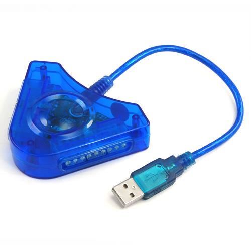 TRIXES PS2 joysticks PS3 Adaptateur 2 ports convertisseur USB