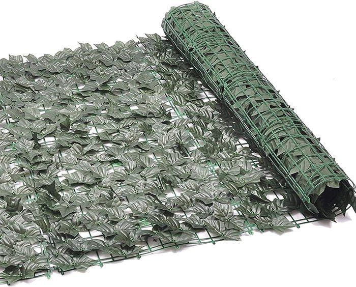 Haie Artificielle Extensible Mur Vegetal Fausse Plante Clôture D'Écran