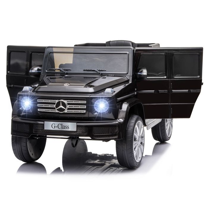 Voiture véhicule électrique enfant HOMCOM licence officielle Mercedes 12 V télécommande parentale V. Max. 5 Km/h - noir