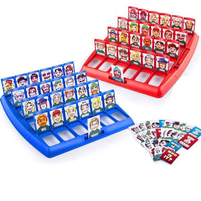 Qui Est Ce Jeux de Societe Enfant Jeu de devinettes pour enfants interaction parent-enfant contient des cartes de personnages