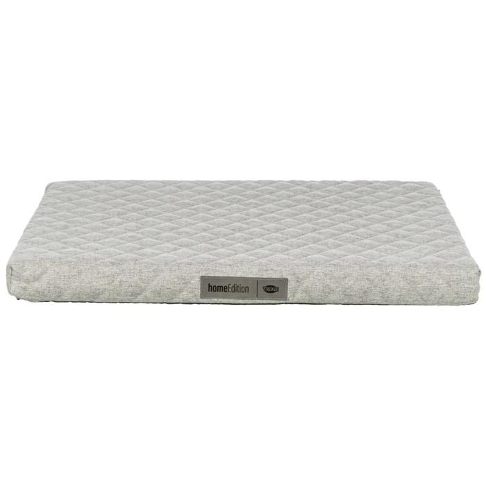 Matelas pour chien carré Trixie Vital Noah - gris clair - Gris - 90×65 cm