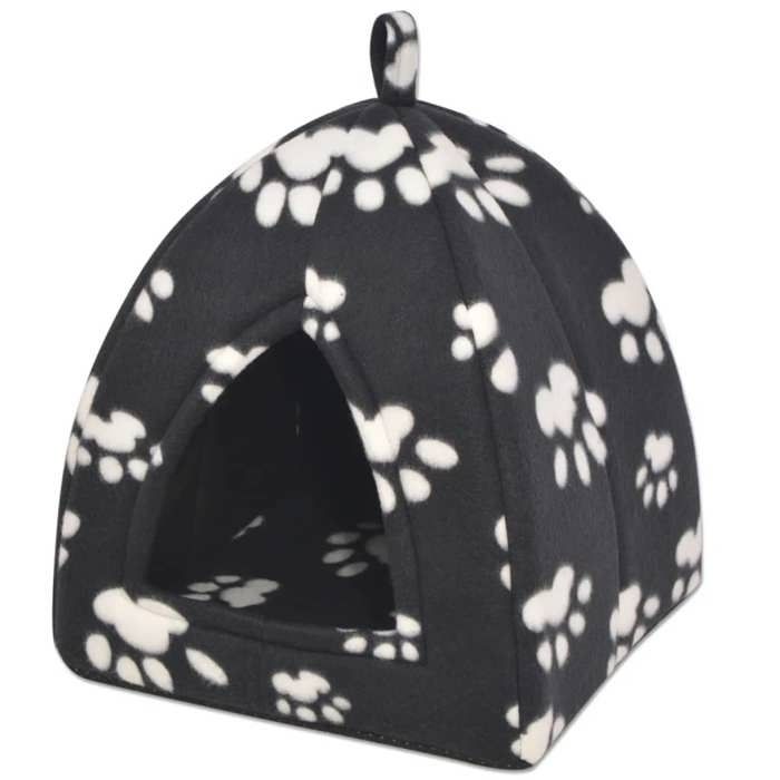 Meilleurs prix pour Automne/hiverLit pour chats Taille L Noir - HAuteur:45cm - Grande Taille &FR_205681