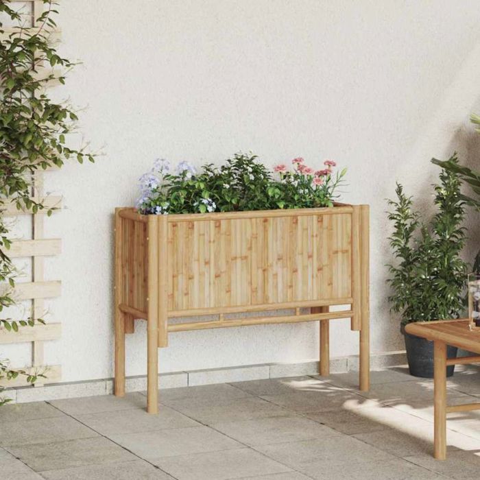 vidaXL Jardinière surélevée Bambou - vue 2