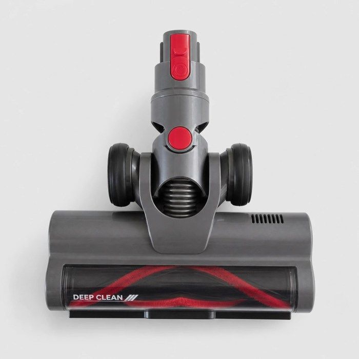 Tête daspirateur avec brosse pour aspirateur balai Aujun J10 - Pièce détachée reconditionnée