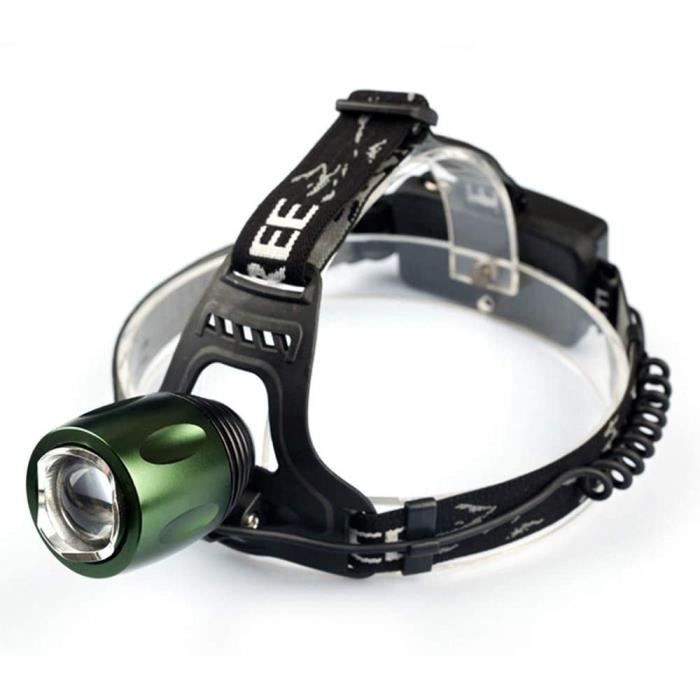 LED Lampe Frontale, USB Rechargeable Torche Frontale, Étanche et Léger