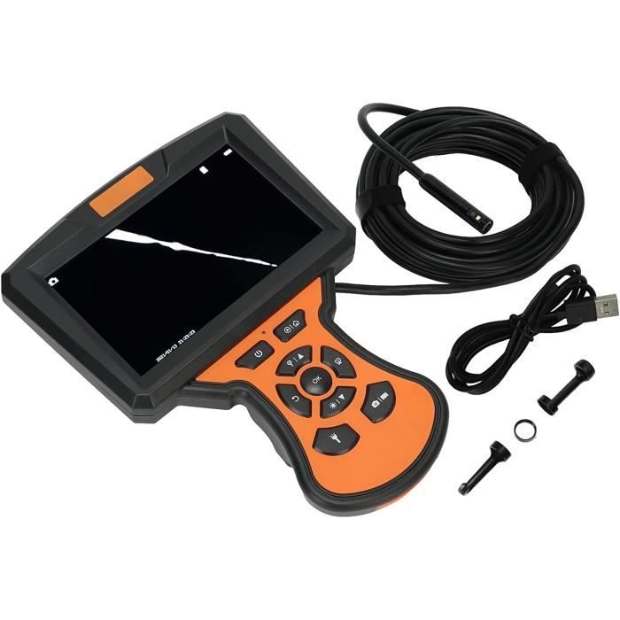 Caméra endoscopique endoscope double caméra étanche 5m led d'inspection mécanique voitures égouts tuyauterie plomberie - Neuf / PRO / livraison gratuite - Bricolage