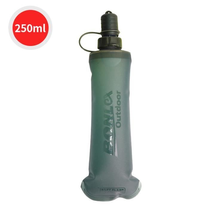 MEYAGOT Gourde Souple, Flasque Running De 500 Ml, 3 Pièces Gourde Souple Pliable En Tpu, Soft Flask, Bouteille D'eau Souple Pour La Course À Pied, Le Cyclisme, La Randonnée, L'escalade, La Moto