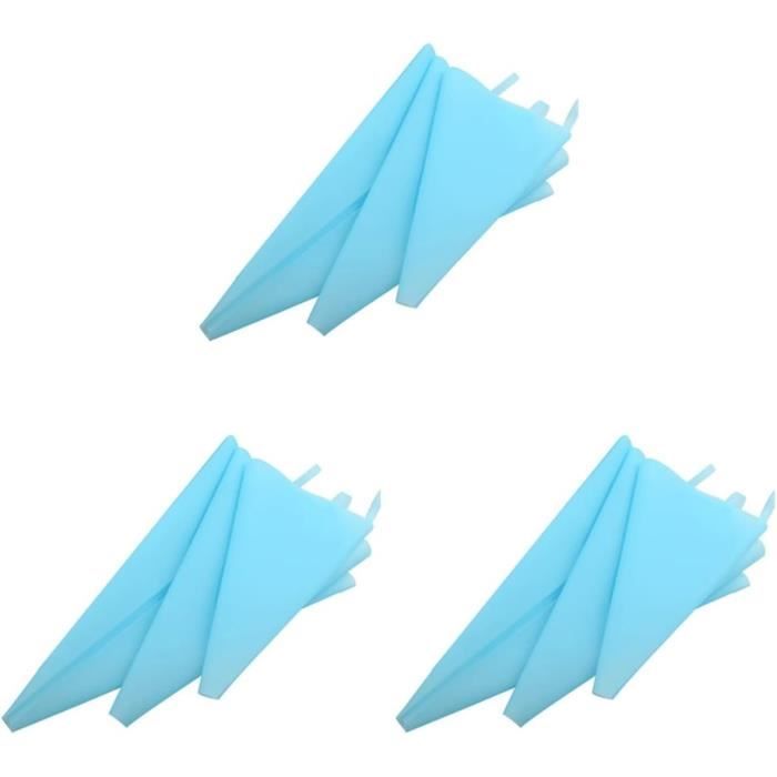 Support De Poche à Douille Avec 8 Fentes - Pour Buses Et Sacs De Glaçage, Base Large Stable, Facile à Nettoyer (couleur Grise)