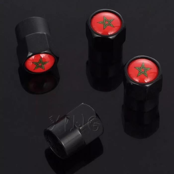 Lot de 50 Bouchons Anti-poussière pour Valve Schrader (Le Noir