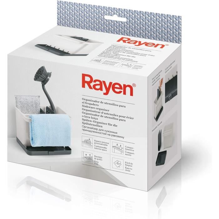 Protection Anti-Éclaboussures ZWZNBL Pour Évier - Silicone Avec Bac Récupérateur - Grise - 37x14cm + Filtre Offer