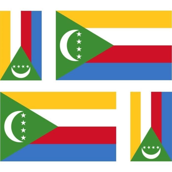 Autocollants Maroc Créatifs Drapeau Marocain Carte PVC Autocollant