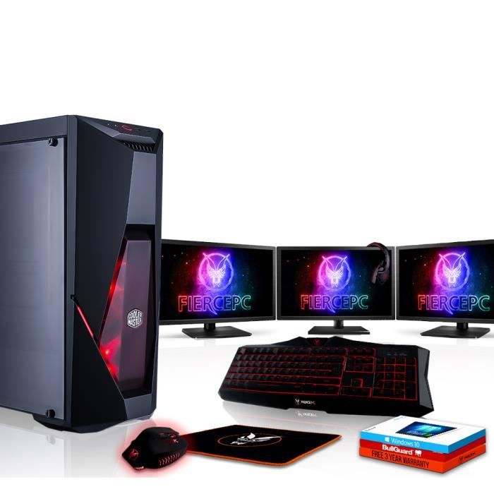 Fierce COBRA PC Gamer de Bureau - Intel Core i5 8600K 6x4.5GHz CPU, 8Go  RAM, GTX 1060 3Go, 2To SSHD - 883368 - Cdiscount Informatique