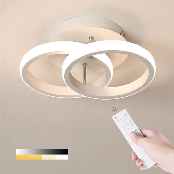 Plafonnier LED Linéaire Moderne 120 Cm - Doré - Dimmable - 32W 2400Lm - Pour Salon, Couloir, Bureau