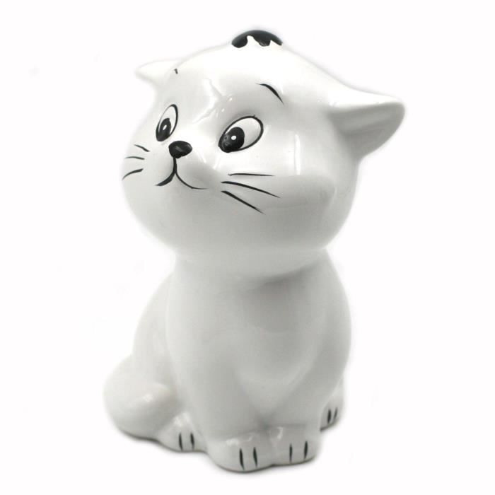 Tirelire Chat Modele Blanc Cdiscount Maison Tirelire Chat Modele Blanc Cdiscount Maison