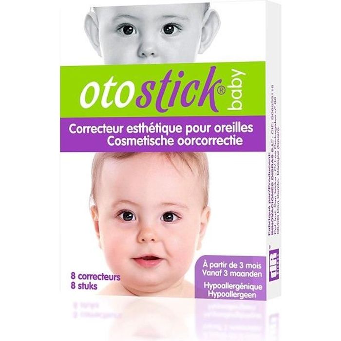 Otostick® Bébé correcteurs esthétiques pour oreilles décollées