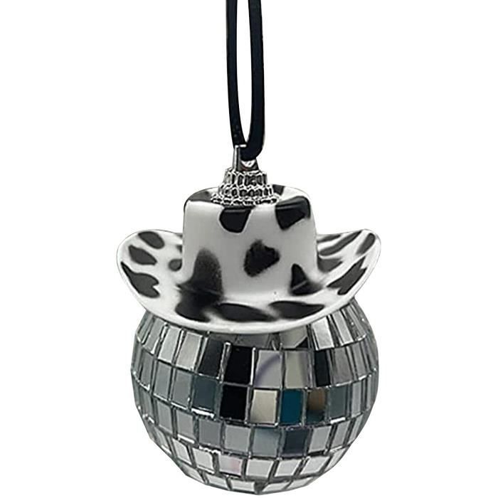 Lot De 24 Porte-Clés Boules Disco Argentées - Pendentifs Réfléchissants Années 70, Idéal Fêtes Et Cadeaux Porte-clés Miroir