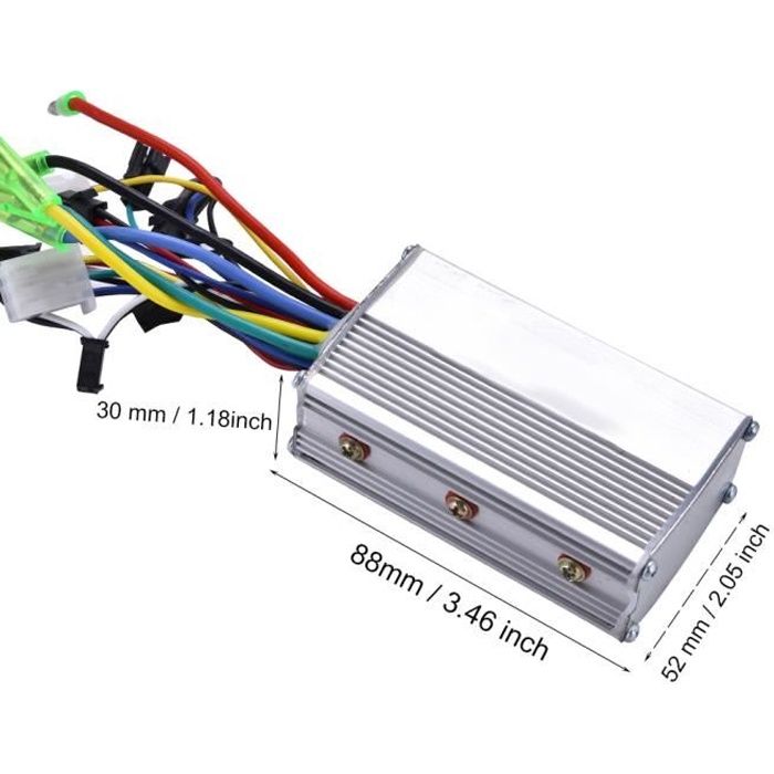 XUXHOU Contrôleur Moteur Pour Scooter Électrique HX X9 – Alliage Aluminium, Gestion Vitesse Stable, Dissipation Chaleur