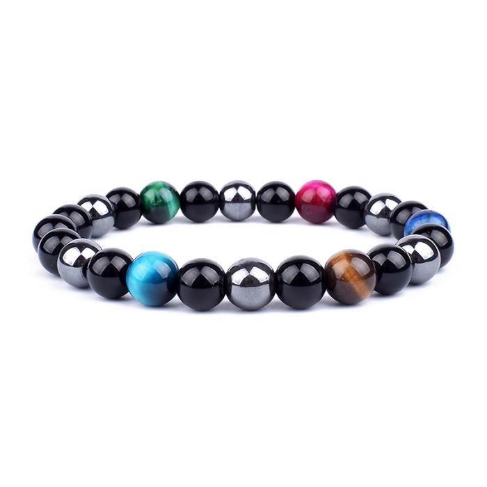 Bracelet Perles œil De Tigre Rose Sur Mesure – Fabrication Française Faite Main