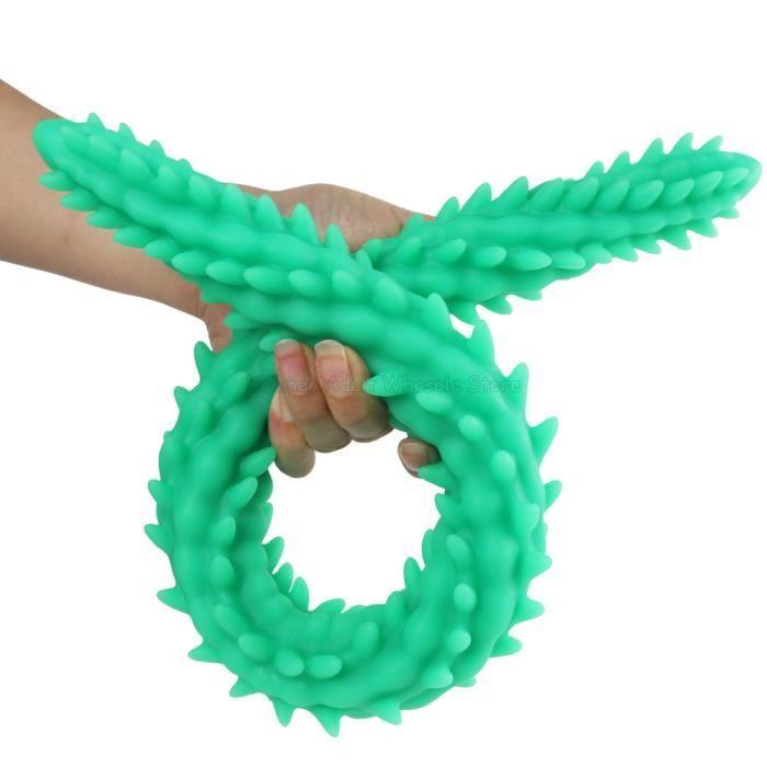 Bâton De Massage Sm À Double Tête En Silicone Gode Rehaussé À ...