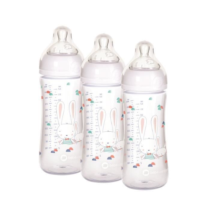 Promo Bébé Confort Biberon en verre col étroit 3 vitesses Jungle vibes