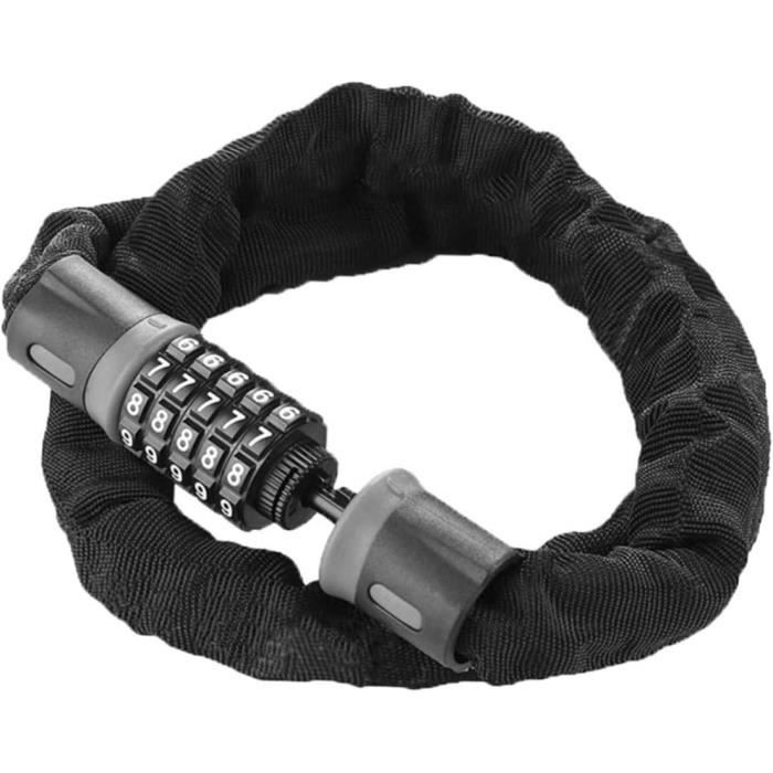 Antivol chaîne haute sécurité vélo - Accessoires vélo