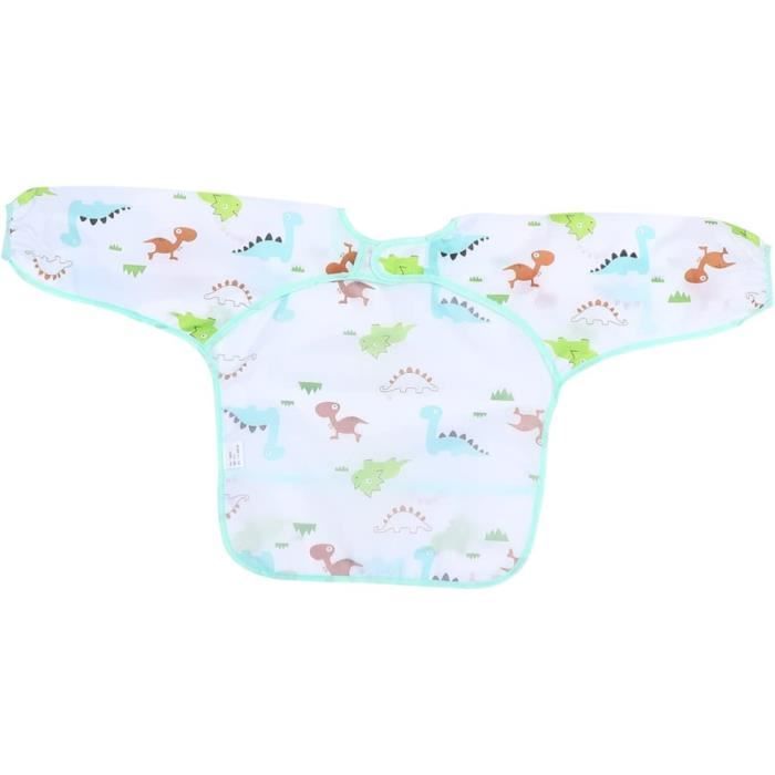 Lot De 10 Bavoirs Bio Pour Bébé, ZoneYan Super Doux, Coloré