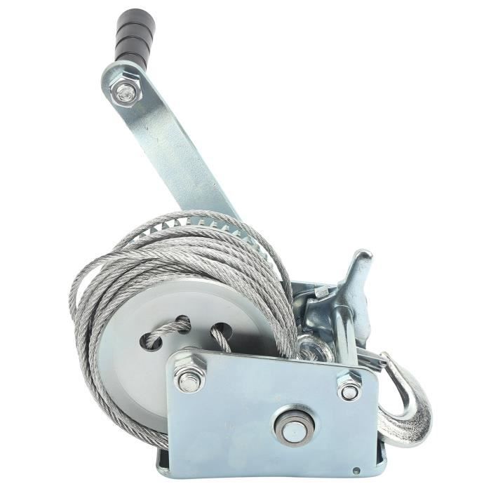Treuil Manuel Portable Pour Climatisation - Capacité Levage élevée, Structure Acier Renforcé - 10 à 25 M