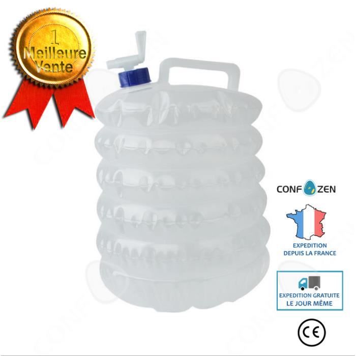 Vente en gros de seau pliable portable d'extérieur 3L 5L 8L 10L 15L sac à eau pl