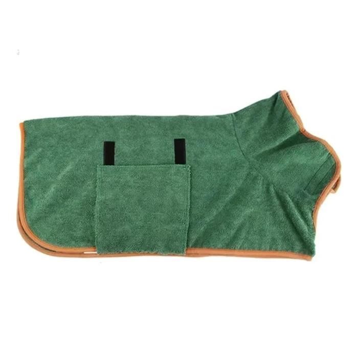 Meilleurs prix pour DAMILY® Serviette en microfibre pour animaux,Forte absorption d’eau, séchage rapide, Facile à essuyer, Taille L, Vert
