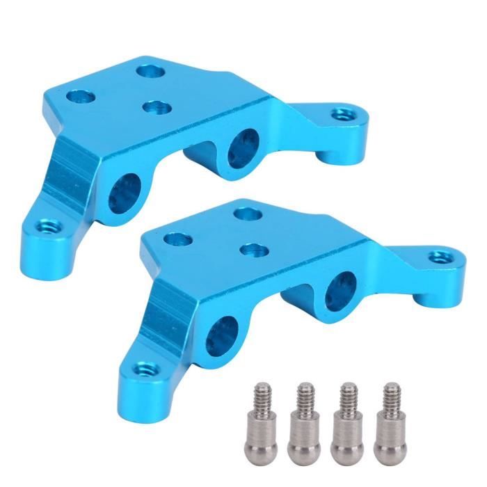 Dilwe Telaio per Auto RC, Telaio in Metallo con Piastra di Protezione Luci del portatutto per Axial Wraith AX90018 90020 1/10 RC Auto